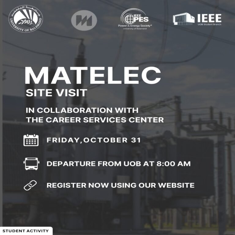 SITE VISIT MATELEC