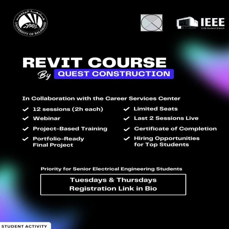 Revit Course by Quest Construction